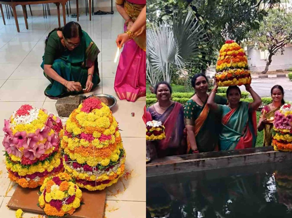 Bathukamma Festival Celebrations at Centre for Economic and Social Studies, Hyderabad