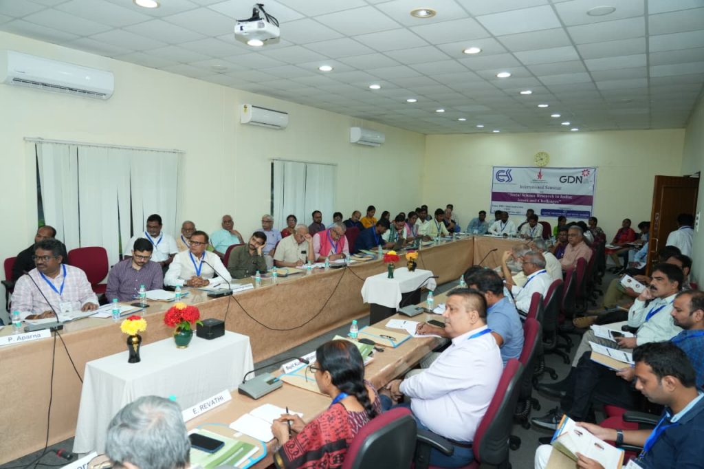 International Seminar on “Social Science Research in India: Issues and Challenges" at Centre for Economic and Social Studies, Hyderabad